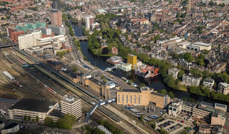 Luchtfoto van Groningen Luchtfoto van Groningen