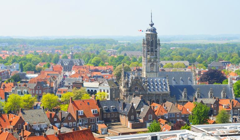 Middelburg van boven