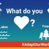 Logo #AdaptOurWorld